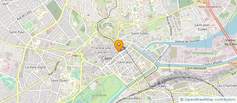 localisation de l'entreprise LTG DIFFUSION à CAEN