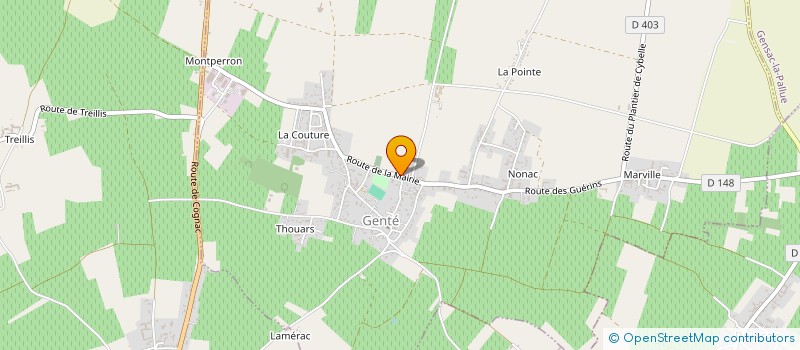 localisation de l'entreprise LTG IMMOBILIER  GENTE