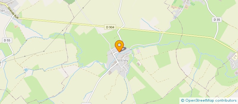 localisation de l'entreprise LTH  VITREY