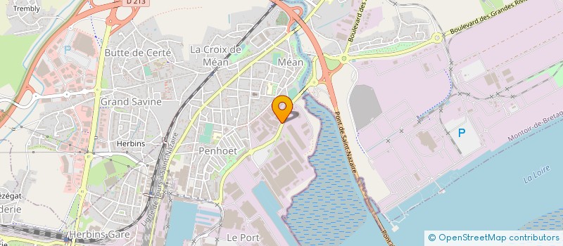 localisation de l'entreprise LTH-BAAS à SAINT-NAZAIRE