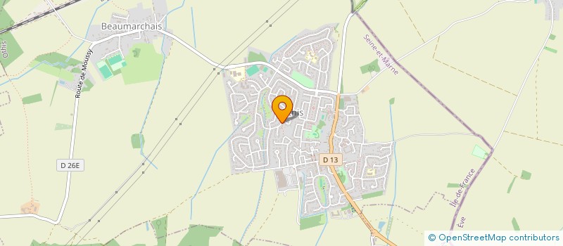 localisation de l'entreprise LTH.ELEC  OTHIS