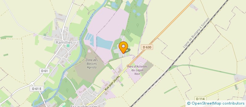 localisation de l'entreprise LTH HOLDING  THUN-L'EVEQUE