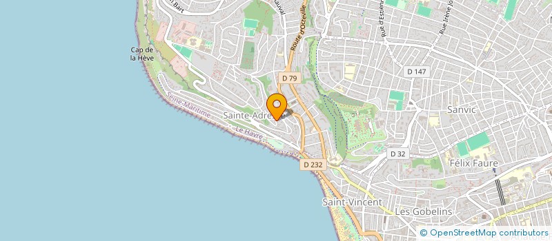 localisation de l'entreprise LTH HOLDING à LE HAVRE