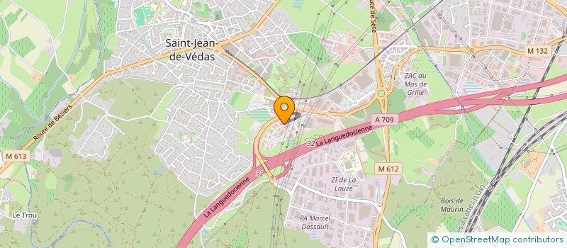 localisation de l'entreprise LTH SJDV  SAINT-JEAN-DE-VEDAS