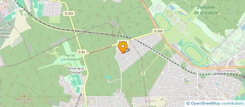 localisation de l'entreprise LTHC IMMO  YERRES