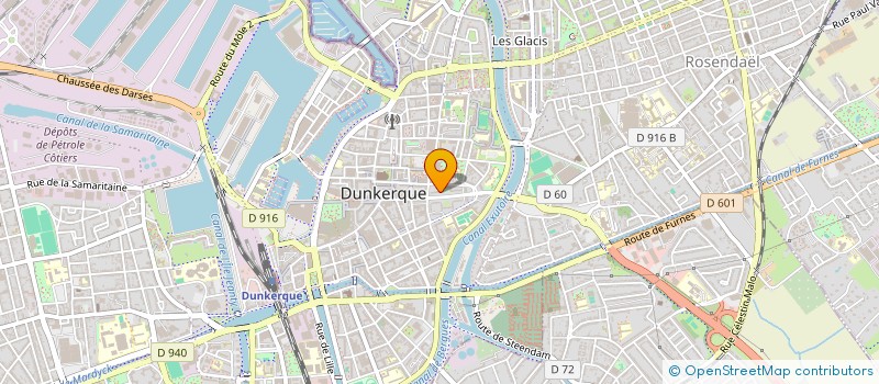 localisation de l'entreprise LTHD à DUNKERQUE