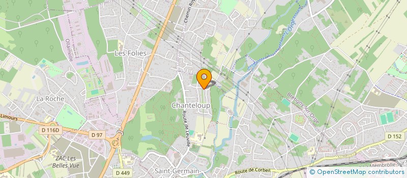 localisation de l'entreprise LTI à SAINT-GERMAIN-LES-ARPAJON