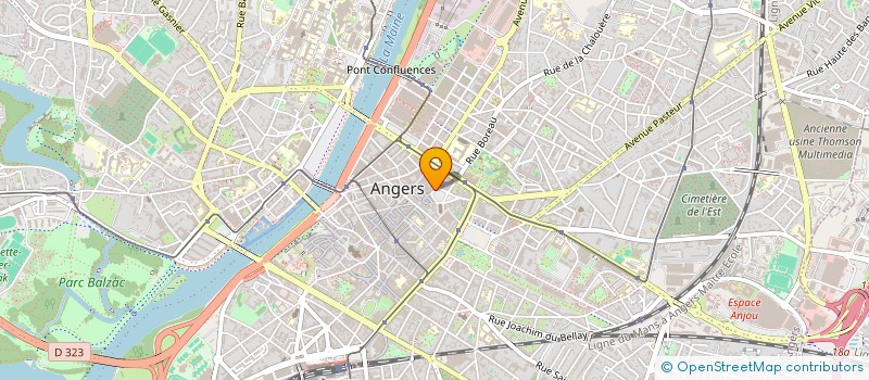 localisation de l'entreprise LTK  ANGERS