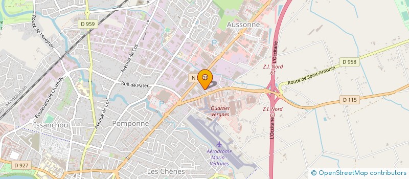 localisation de l'entreprise LTL à MONTAUBAN