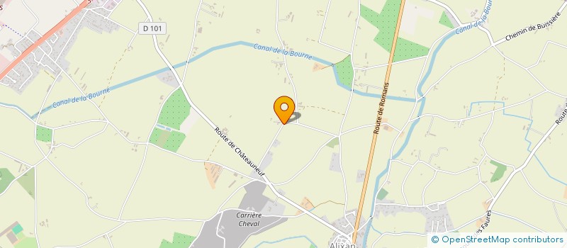 localisation de l'entreprise LTL  ALIXAN