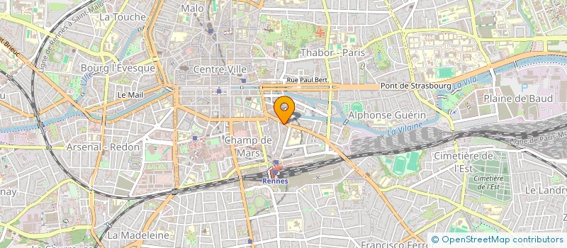 localisation de l'entreprise LTL DISTRIBUTION  RENNES