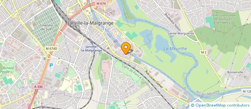 localisation de l'entreprise LTL EXPRESS  JARVILLE-LA-MALGRANGE