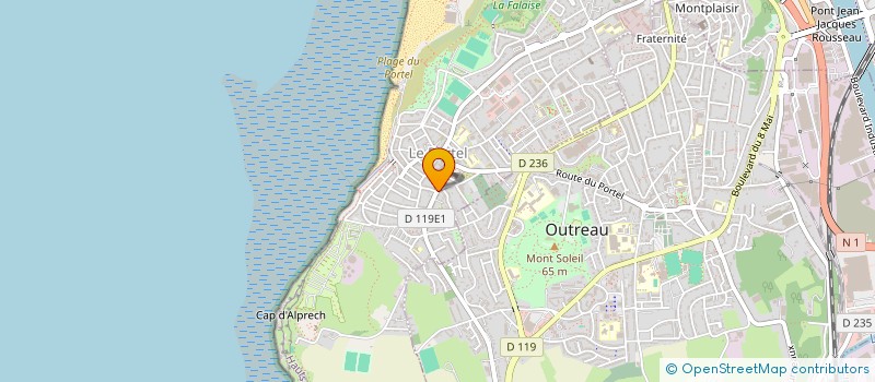 localisation de l'entreprise LTL IMMO  LE PORTEL