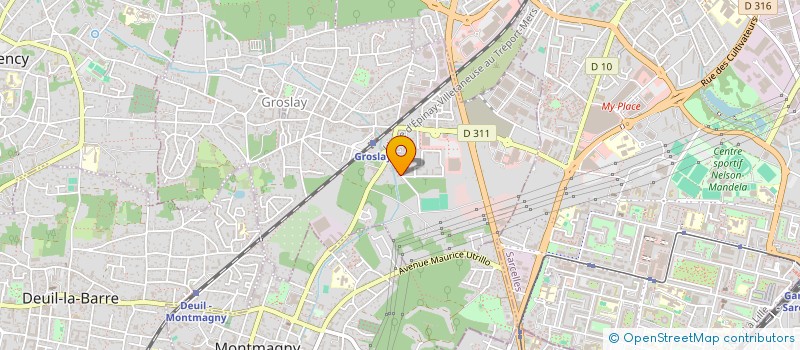 localisation de l'entreprise LTL SERVICES  GROSLAY