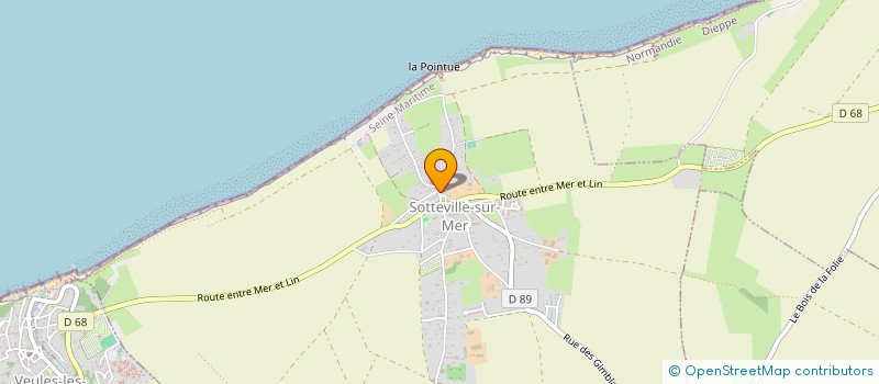 localisation de l'entreprise LTL SOTTEVILLAISE  SOTTEVILLE-SUR-MER