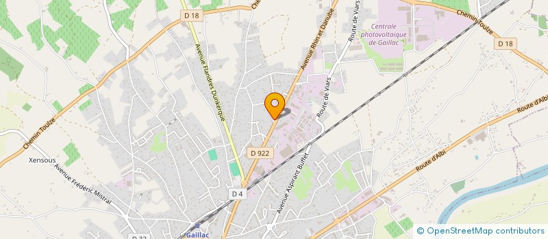 localisation de l'entreprise LTLF à GAILLAC