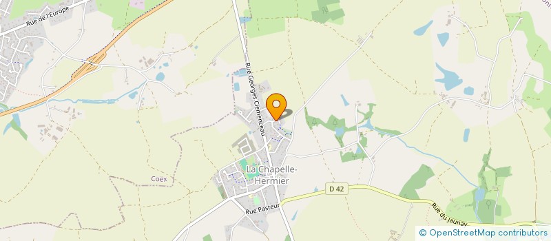 localisation de l'entreprise LTLHT  LA CHAPELLE-HERMIER