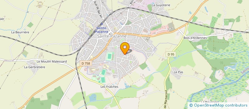 localisation de l'entreprise LTLM HORIZON  SAINTE-PAZANNE