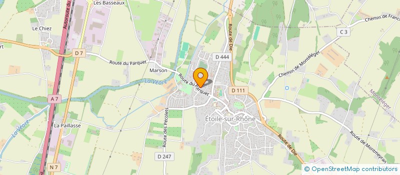 localisation de l'entreprise LTM  ETOILE-SUR-RHONE