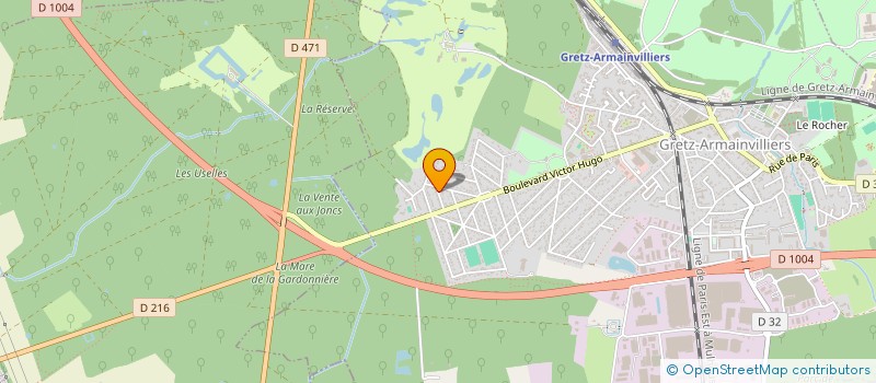 localisation de l'entreprise LTM à GRETZ-ARMAINVILLIERS