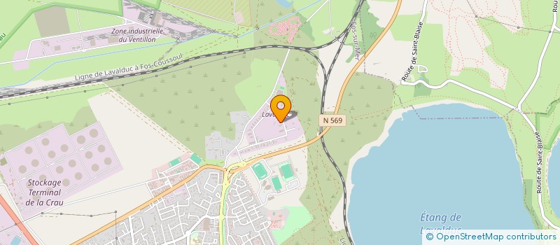 localisation de l'entreprise LTM  FOS-SUR-MER