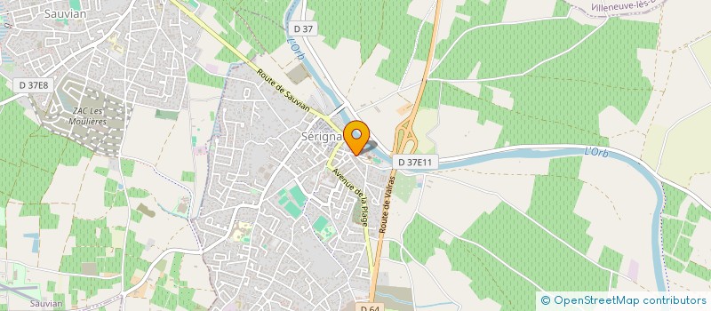 localisation de l'entreprise LTM  SAUVIAN