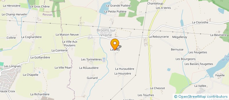 localisation de l'entreprise LTM  CHATEAUBOURG