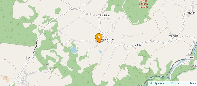 localisation de l'entreprise LTM  GELLES