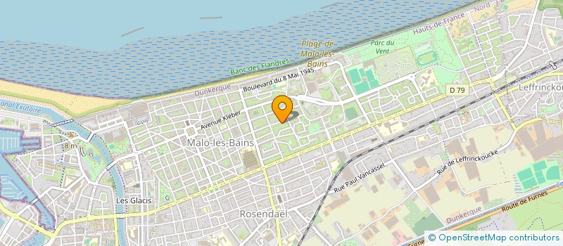 localisation de l'entreprise LTM ALU à DUNKERQUE