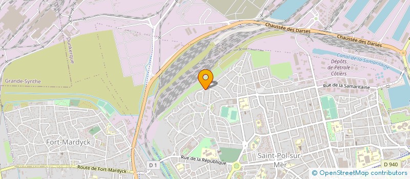 localisation de l'entreprise LTM BCE à DUNKERQUE