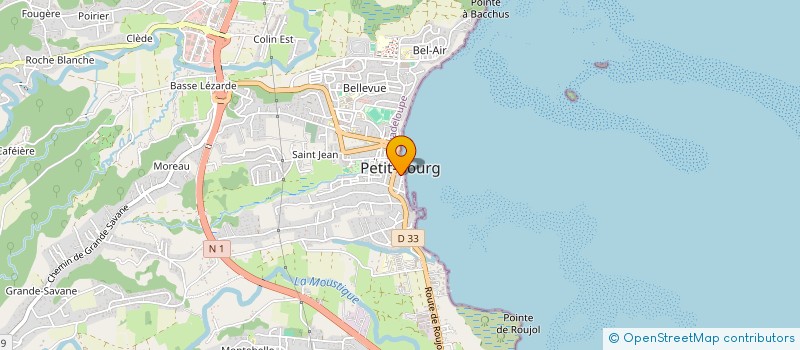 localisation de l'entreprise LTM ELEC'  PETIT-BOURG