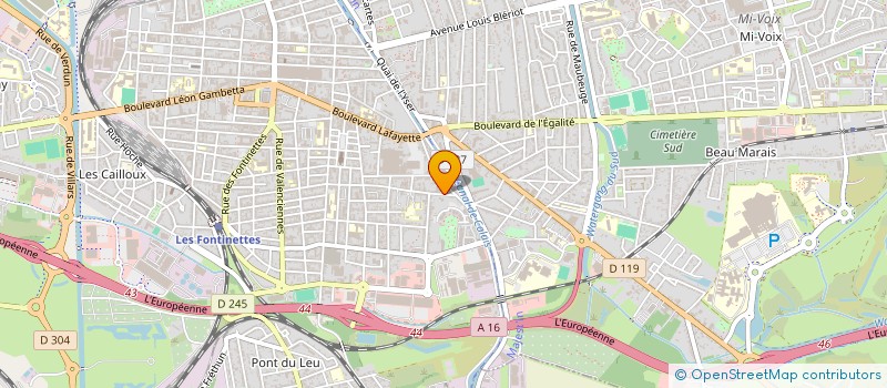 localisation de l'entreprise LTM2CO  CALAIS