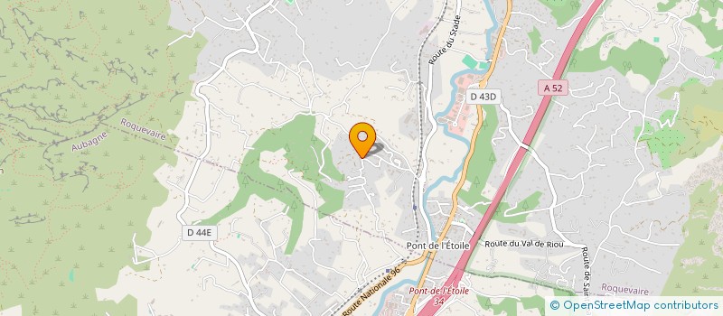 localisation de l'entreprise LTMC  ROQUEVAIRE