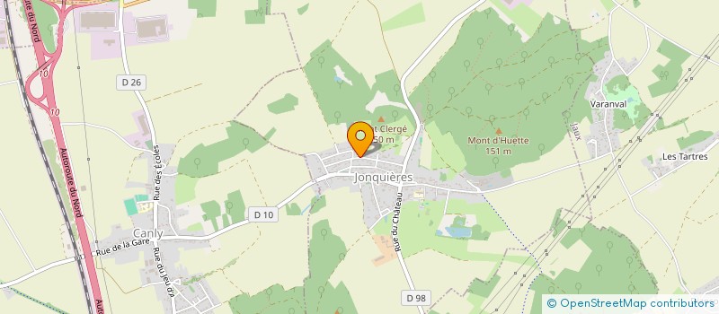 localisation de l'entreprise LTMD69  JONQUIERES