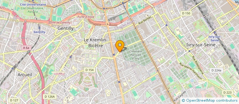 localisation de l'entreprise LTMF à LE KREMLIN-BICETRE
