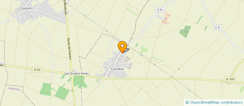 localisation de l'entreprise LTMH  JAUNAY-MARIGNY