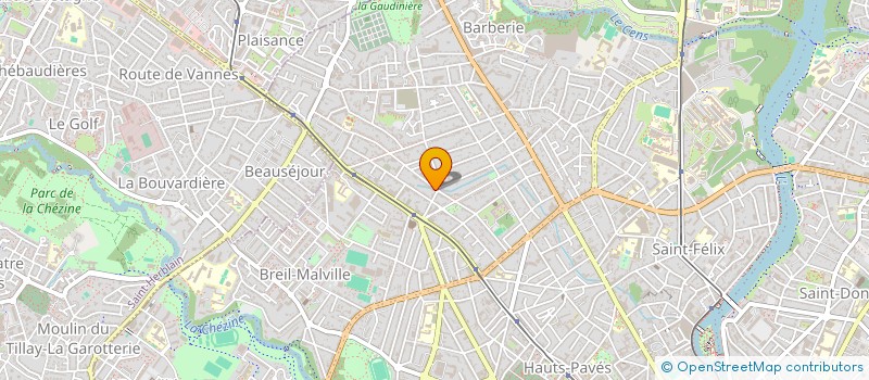 localisation de l'entreprise LTMI INVEST à NANTES