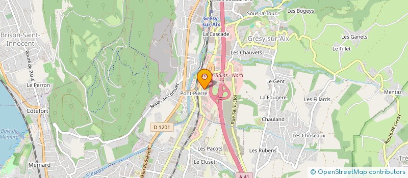 localisation de l'entreprise LTN RACING  GRESY-SUR-AIX