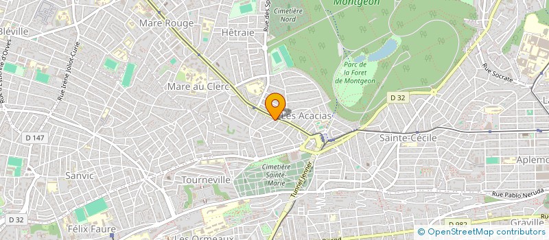 localisation de l'entreprise LTNG  LE HAVRE