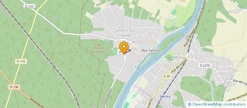 localisation de l'entreprise LTNL PRODUCTIONS  SAMOIS-SUR-SEINE