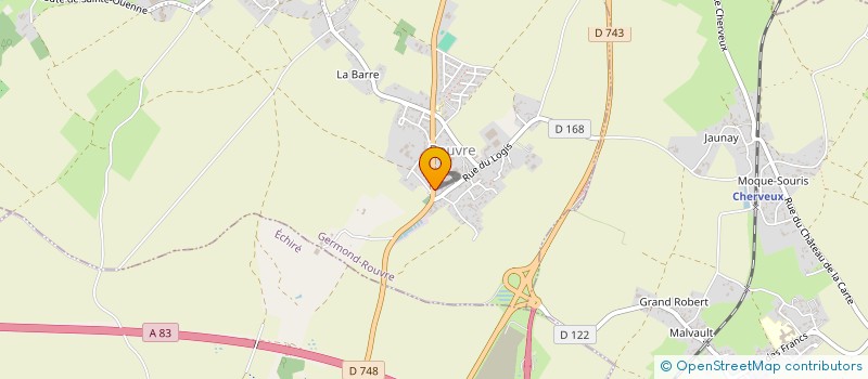 localisation de l'entreprise LTNRB  GERMOND-ROUVRE