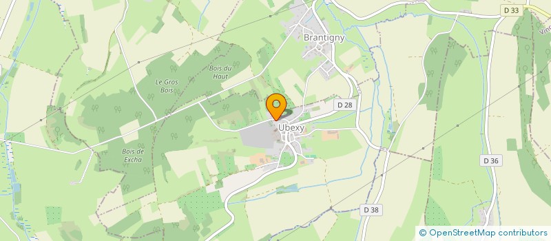 localisation de l'entreprise LTP  UBEXY