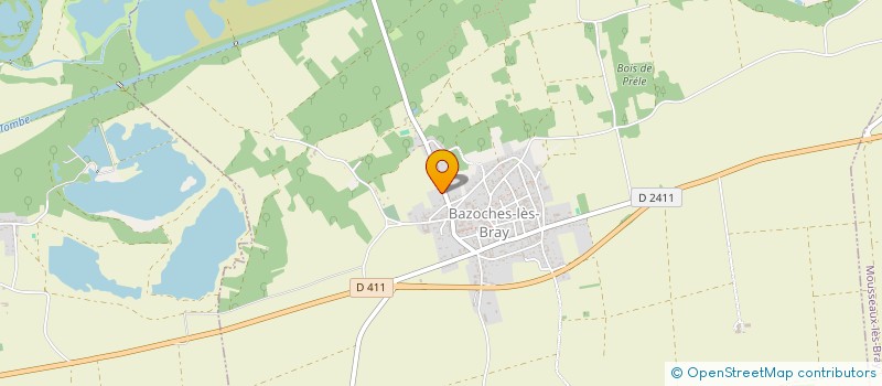 localisation de l'entreprise LTP  BAZOCHES-LES-BRAY