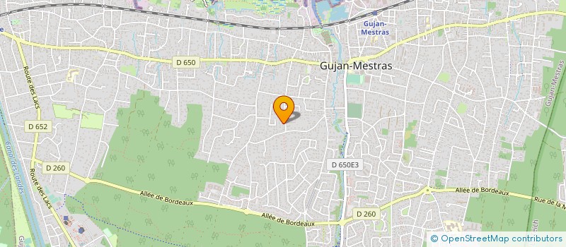 localisation de l'entreprise LTP LIZE YANIK à GUJAN-MESTRAS
