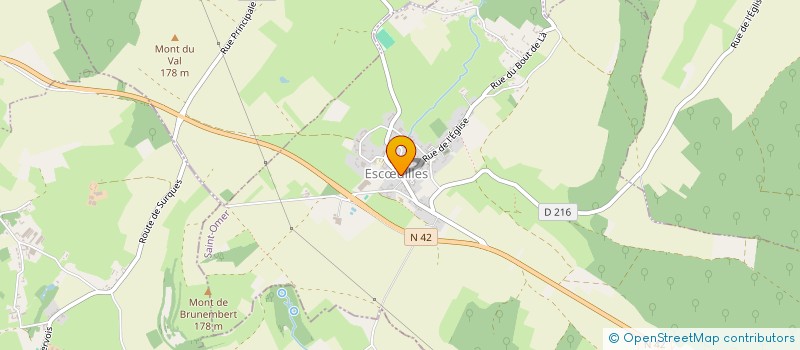 localisation de l'entreprise LTPKA PARTICIPATIONS  ESCUILLES