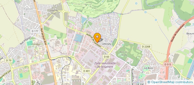 localisation de l'entreprise LTPS-LASER TOPO SERVICES à COLOMBELLES