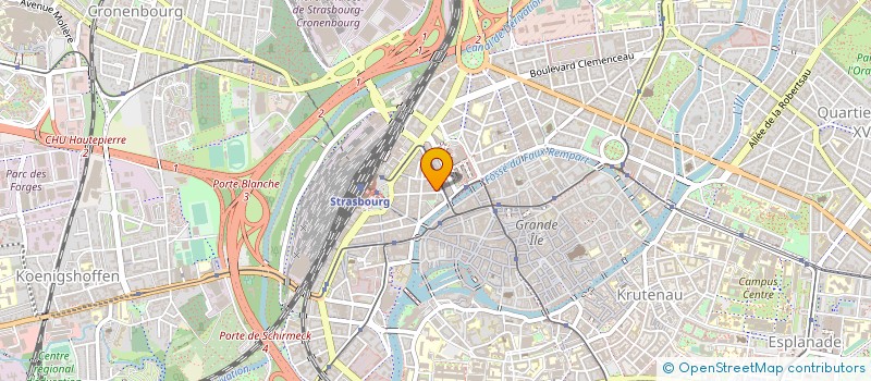 localisation de l'entreprise LTR 3 SARL à STRASBOURG