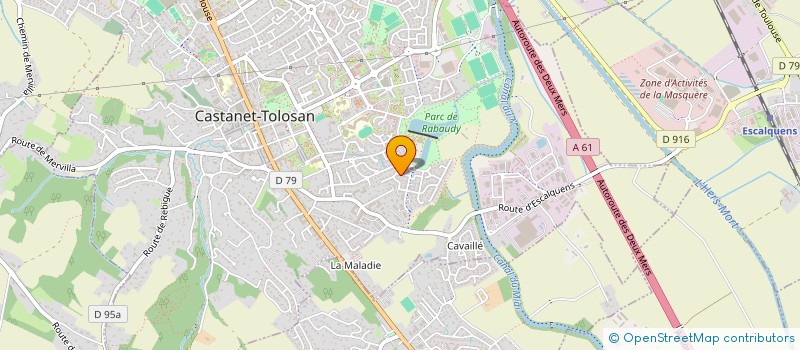 localisation de l'entreprise LTR à CASTANET-TOLOSAN