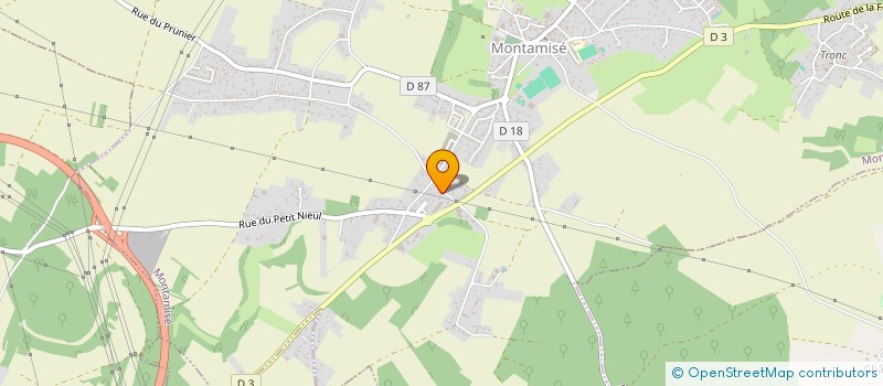 localisation de l'entreprise LTR  MONTAMISE