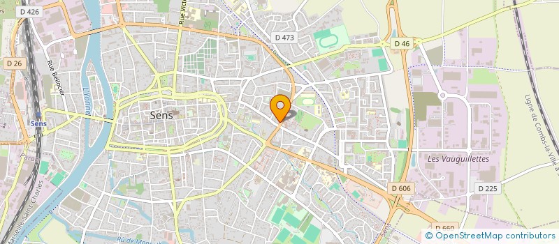 localisation de l'entreprise LTR à SENS